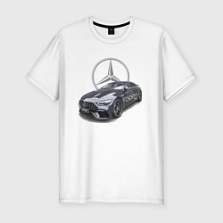 Футболка slim-fit Mercedes AMG motorsport, цвет: белый
