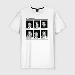Мужская slim-футболка Персонажи Friends
