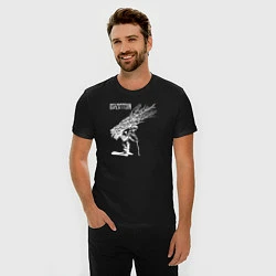 Футболка slim-fit Led Zeppelin IV альбом, цвет: черный — фото 2