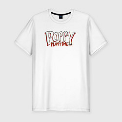 Футболка slim-fit Poppy Playtime Logo, цвет: белый