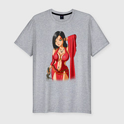 Футболка slim-fit Kaileena from prince of persia, цвет: меланж