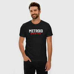 Футболка slim-fit Metroid Dread Logo, цвет: черный — фото 2