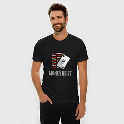 Футболка slim-fit Money Heist King, цвет: черный — фото 2