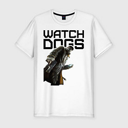 Футболка slim-fit Watch Dogs, цвет: белый