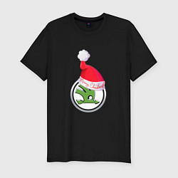Футболка slim-fit Skoda Merry Christmas, цвет: черный