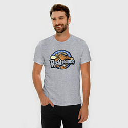 Футболка slim-fit Midland Rockhounds - baseball team, цвет: меланж — фото 2