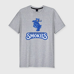 Футболка slim-fit Tennessee smokies - baseball team, цвет: меланж