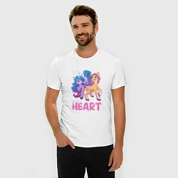 Футболка slim-fit My Little Pony Follow your heart, цвет: белый — фото 2