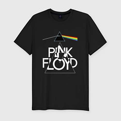 Футболка slim-fit PINK FLOYD LOGO ПИНК ФЛОЙД, цвет: черный