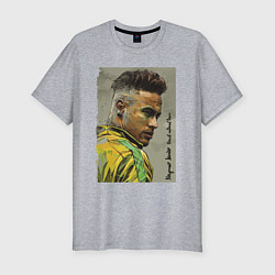 Футболка slim-fit Neymar Junior - Brazil national team, цвет: меланж