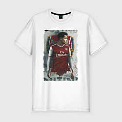 Футболка slim-fit Arsenal, England, цвет: белый