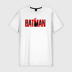 Мужская slim-футболка Логотип Бэтмена 2022