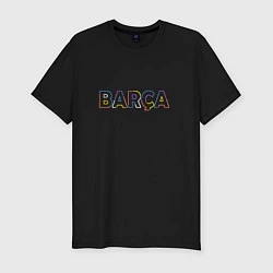 Футболка slim-fit FC Barcelona - Multicolor 2022 Barca, цвет: черный