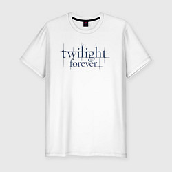 Футболка slim-fit Logo Twilight, цвет: белый