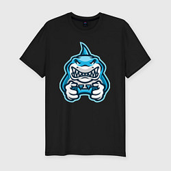 Футболка slim-fit Shark player, цвет: черный