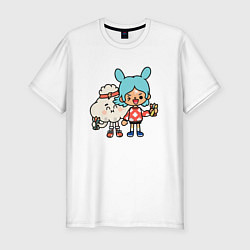 Футболка slim-fit Toca Mystery House 3, цвет: белый