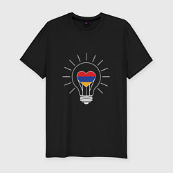 Футболка slim-fit Armenia Light, цвет: черный