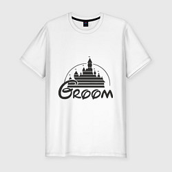 Мужская slim-футболка Groom Disney