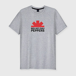 Футболка slim-fit Red Hot Chili Peppers с половиной лого, цвет: меланж