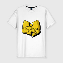 Футболка slim-fit Wu tаng, цвет: белый