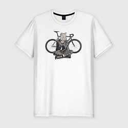 Футболка slim-fit Fox Bike Punks, цвет: белый