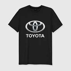 Футболка slim-fit TOYOTA 3D Logo, цвет: черный