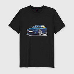 Футболка slim-fit BMW Blue, цвет: черный