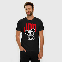 Футболка slim-fit JDM Panda Japan, цвет: черный — фото 2