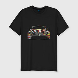 Футболка slim-fit BMW Color, цвет: черный