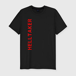 Футболка slim-fit Helltaker game, цвет: черный