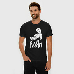 Футболка slim-fit Korn КоРн, цвет: черный — фото 2