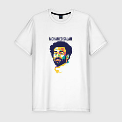 Футболка slim-fit Salah Liverpool, цвет: белый