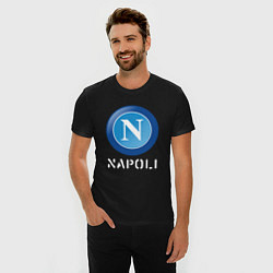 Футболка slim-fit SSC NAPOLI Napoli, цвет: черный — фото 2