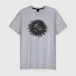 Футболка slim-fit Forest riderz, цвет: меланж