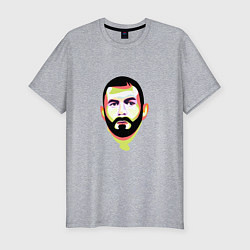 Футболка slim-fit Benzema Style, цвет: меланж