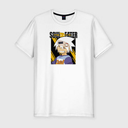 Футболка slim-fit Soul Eater Evans Soul Eater, цвет: белый