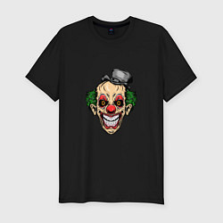 Футболка slim-fit Scary Clown, цвет: черный