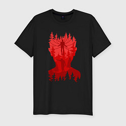 Футболка slim-fit Vecna Stranger Things 4, цвет: черный