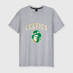 Футболка slim-fit NBA Celtics, цвет: меланж