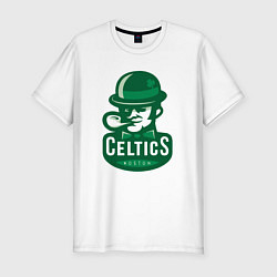 Футболка slim-fit Celtics Team, цвет: белый