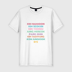 Футболка slim-fit BTS FANCHANT, цвет: белый