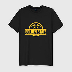 Футболка slim-fit Golden State Ball, цвет: черный
