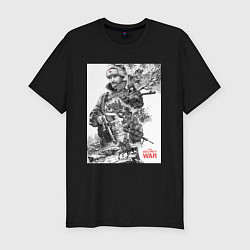 Мужская slim-футболка Secret War LDR 18