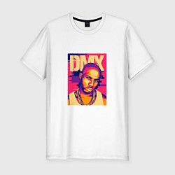 Футболка slim-fit DMX Style, цвет: белый