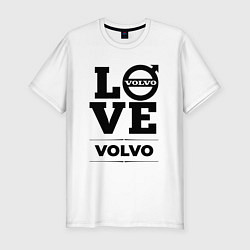Футболка slim-fit Volvo Love Classic, цвет: белый