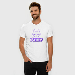 Футболка slim-fit Stray x Twitch, цвет: белый — фото 2