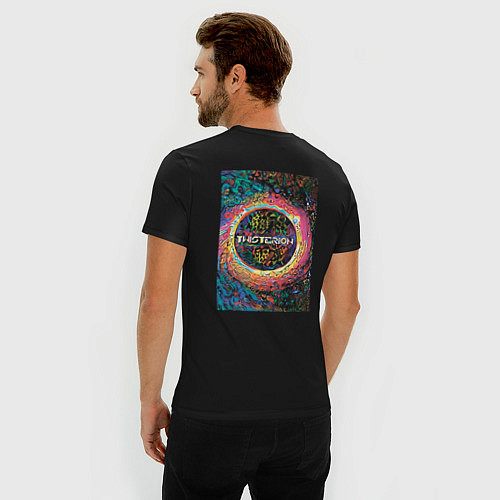 Мужская slim-футболка TWISTERiON - This Week - Tuesday / Черный – фото 4