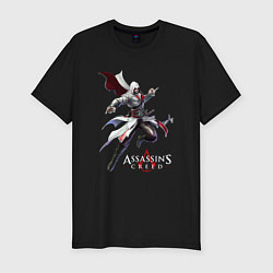 Футболка slim-fit ASSASSINS CREED - invisible killer, цвет: черный