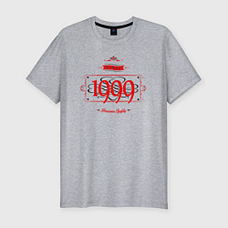 Мужская slim-футболка C 1999 премиум качество