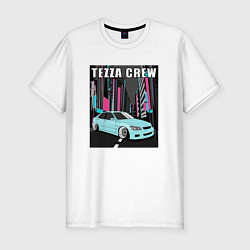 Футболка slim-fit Toyota Altezza Tezza Crew, цвет: белый